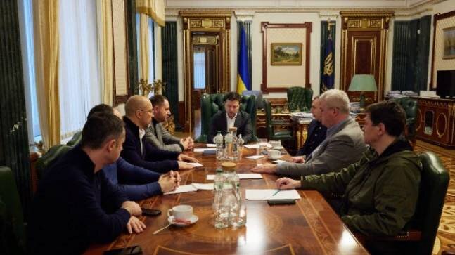 Совещание у Зеленского. Источник: https://president.gov.ua