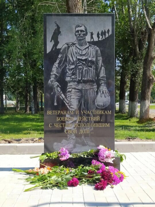 Стелла памяти ветеранам боевых действий- так почему же эту память не сделать общедоступной в интернете?