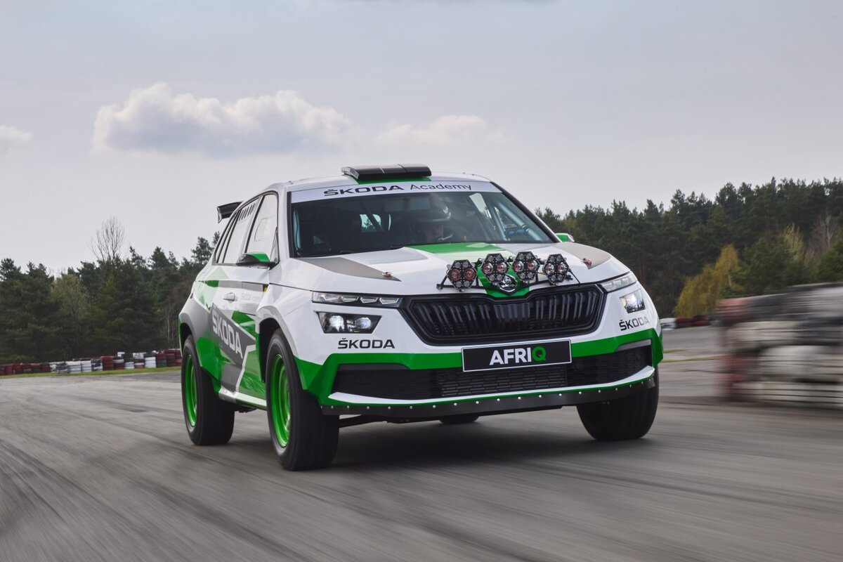 ŠKODA AFRIQ: Тюнинг Skoda Kamiq Rally 2022 | Stas N (Skoda) | Дзен