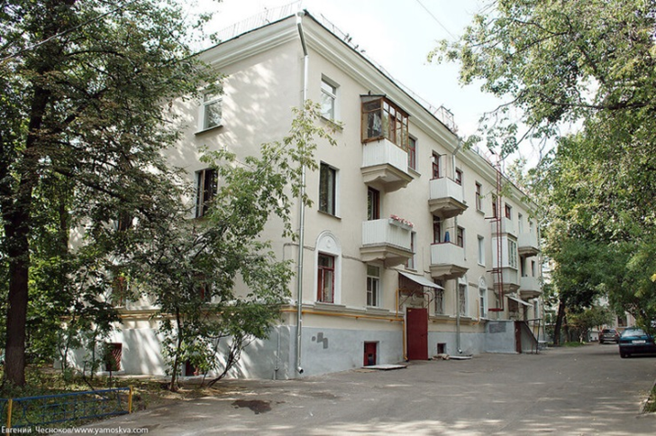 "Немецкие" дома на Хорошевке (из открытых источников Источников)