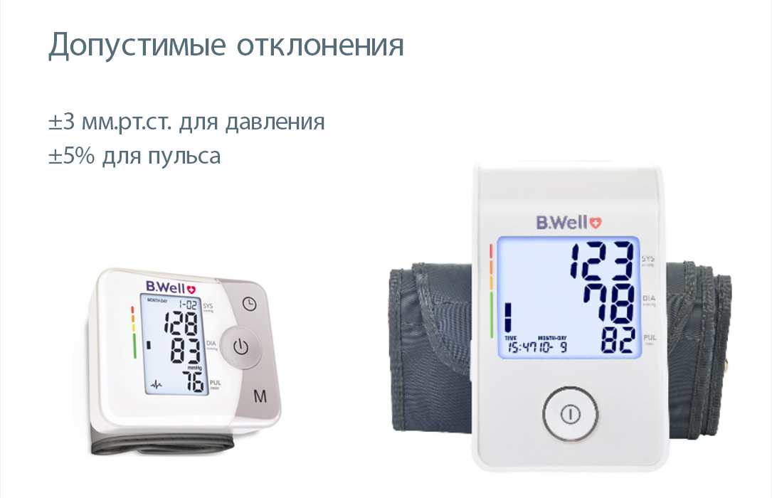 Запястные тонометры не отличаются по точности от плечевых