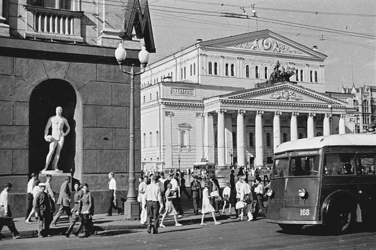 москва в 40