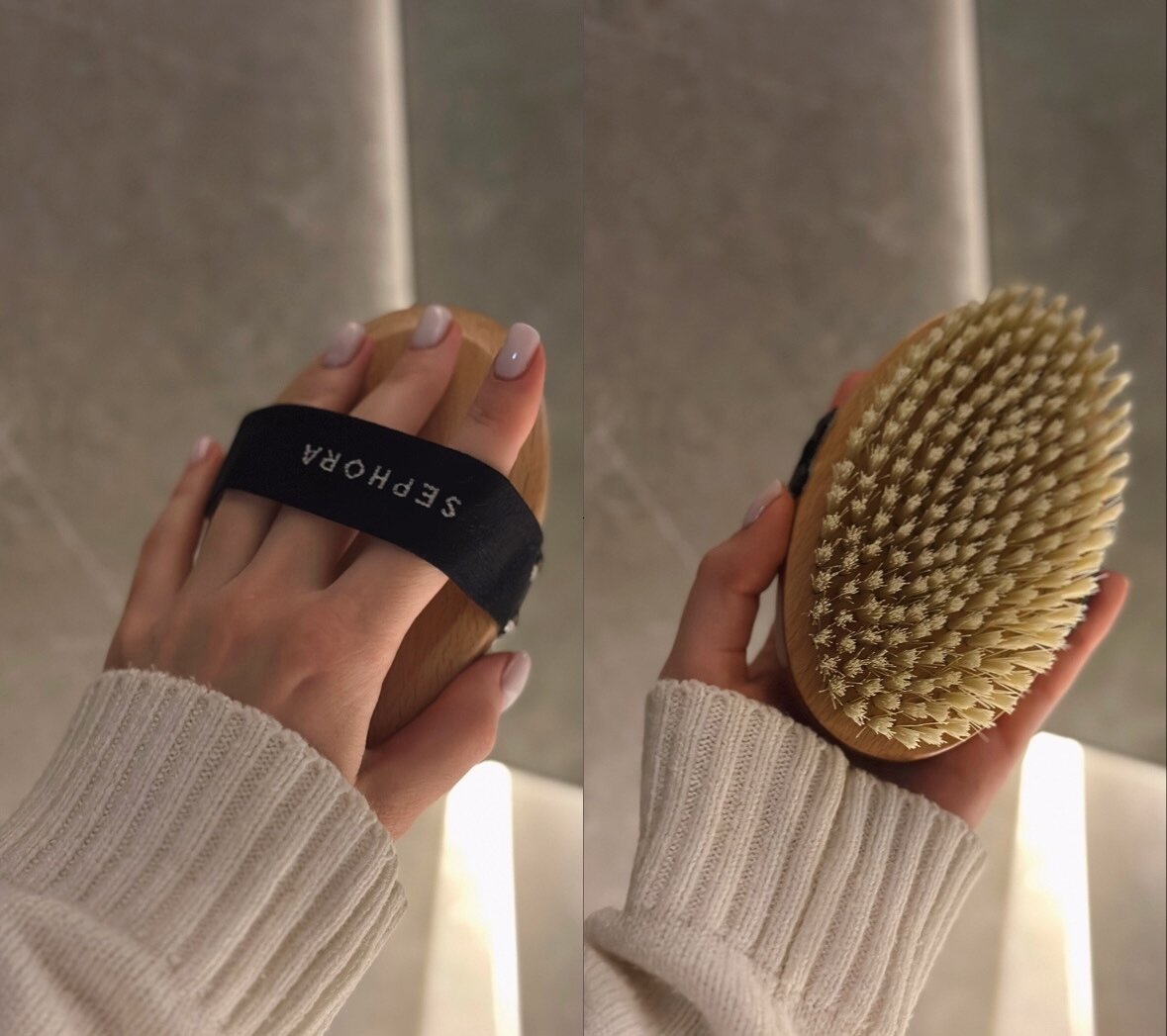 У меня вот такая простая щетка. Брала в Сефоре за 199 лир