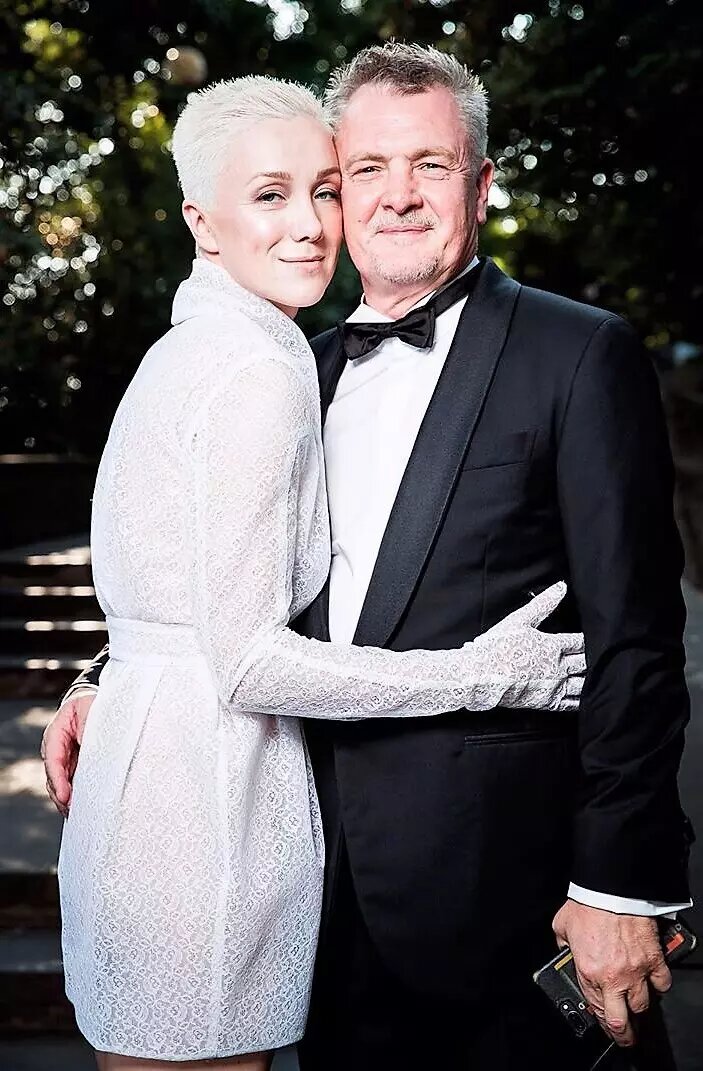 Юрий Мороз с дочерью