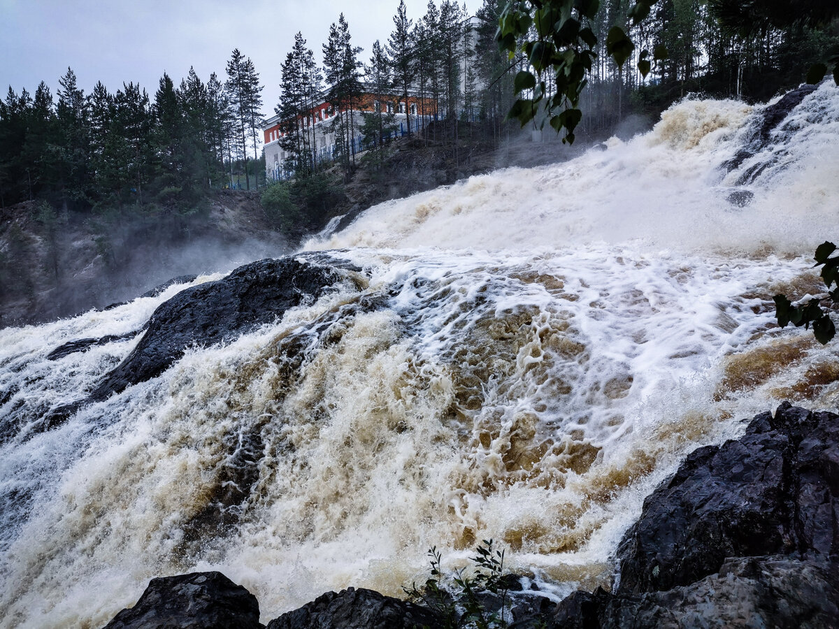 Фото автора. Водопад Гирвас