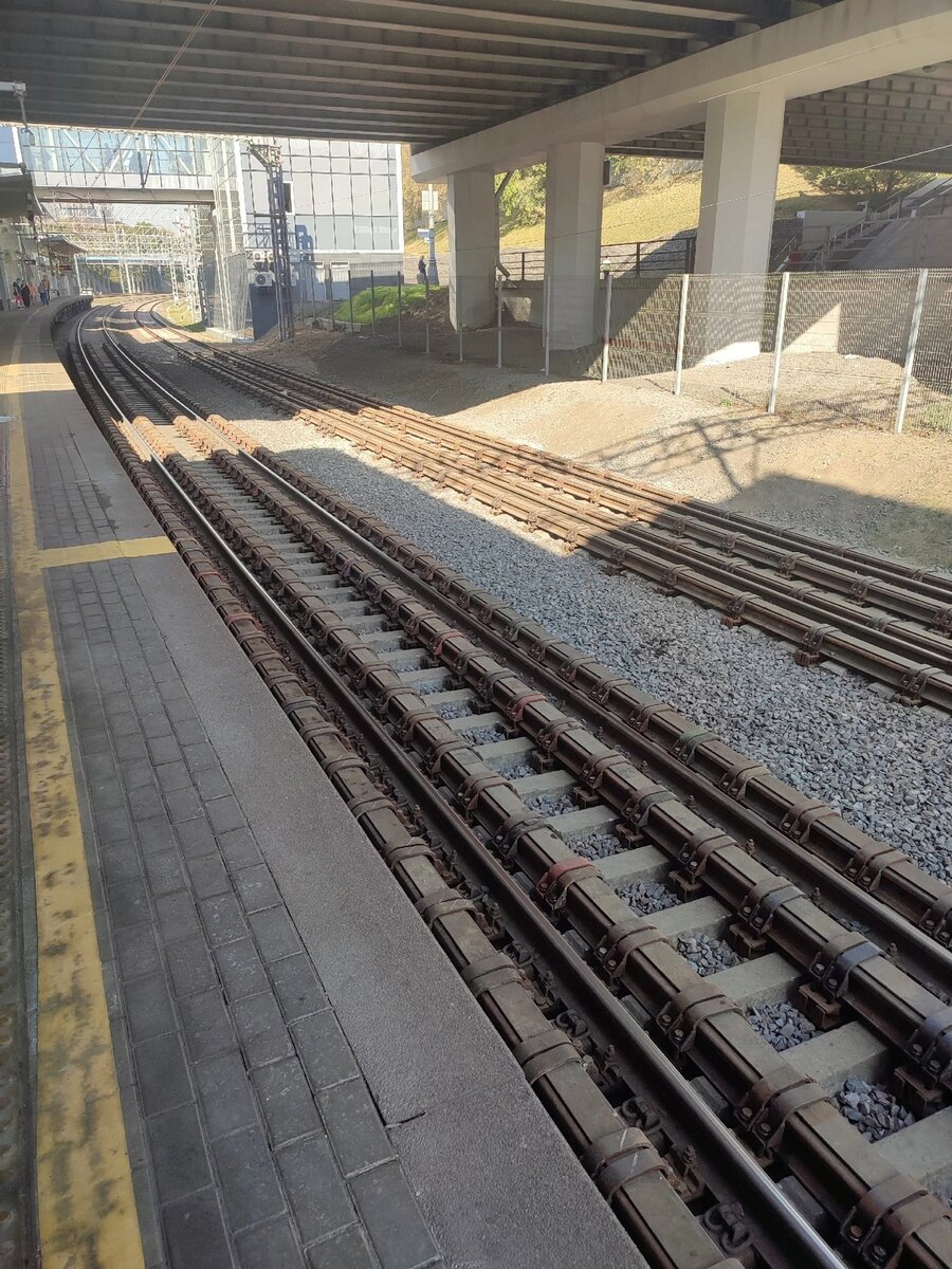 📷: 1.1 Страховочные пикеты на МЦК "Крымская"