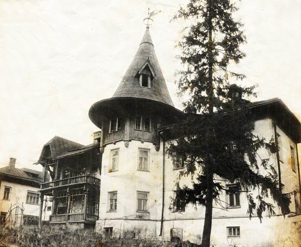 Дом Каменских в Суксуне. Старое фото