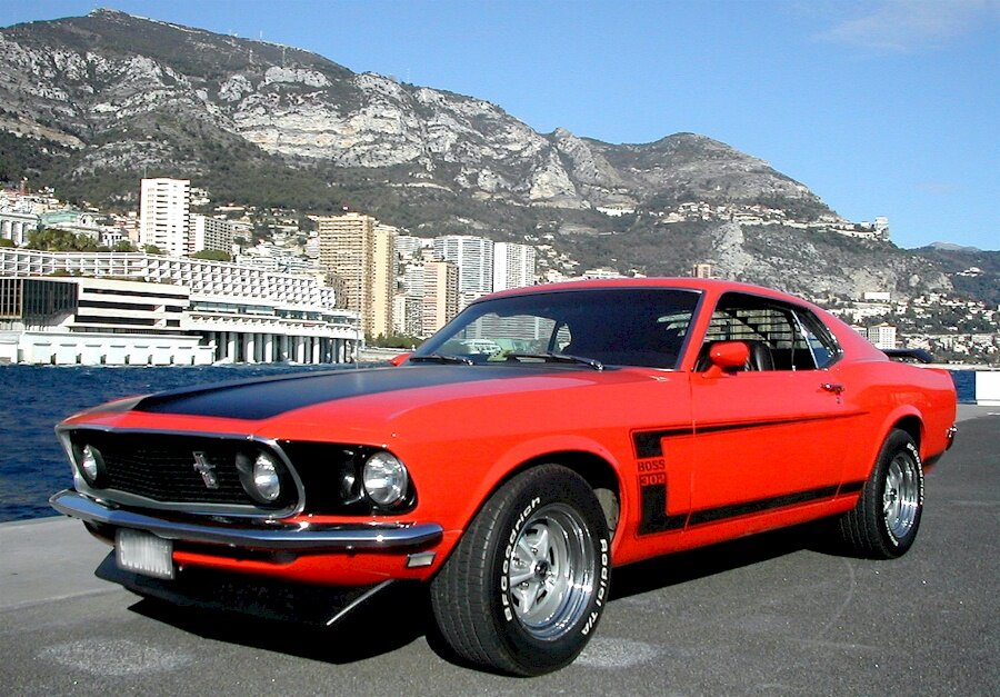 Ford Mustang 1969 спереди