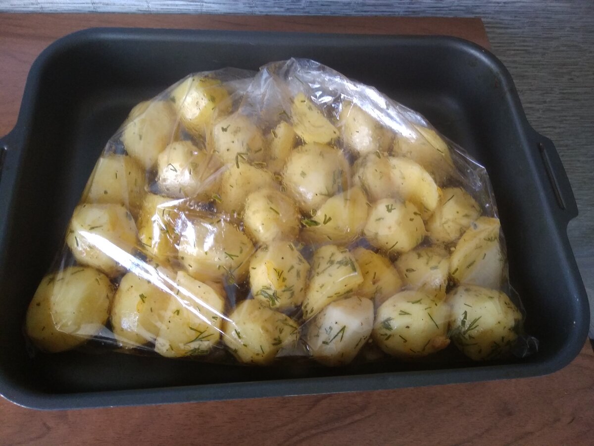 картошка в форме для запекания