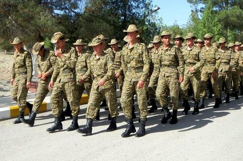  Солдаты срочной службы в Туркмении. Фото с сайта Azathabar.com