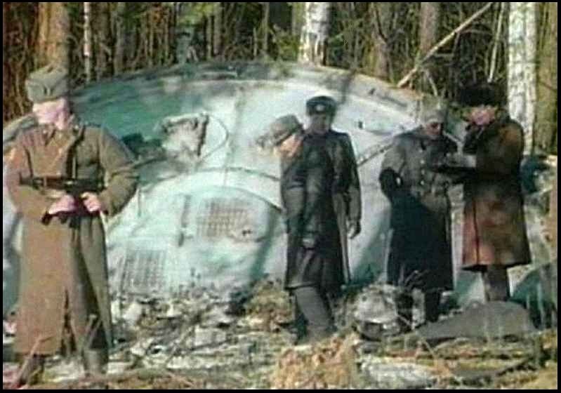 Солдаты СССР,НЛО в СССР,НЛО в России,падение НЛО,контакт с пришельцами.