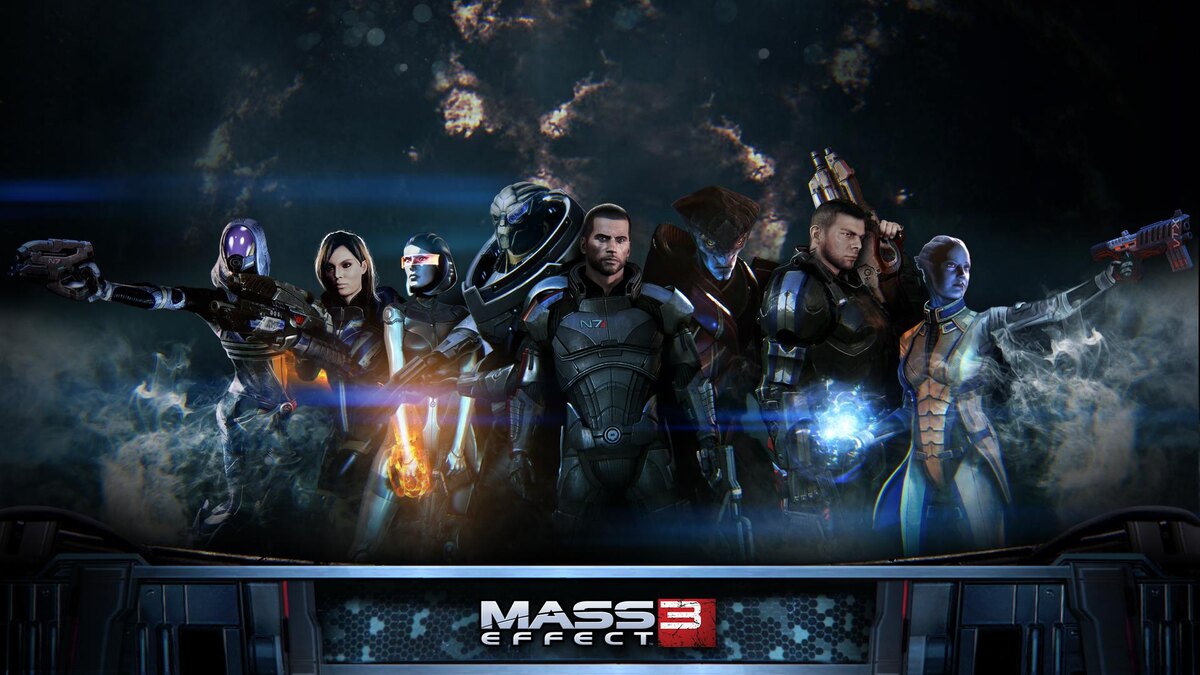 Постер игры Mass Effect 3
