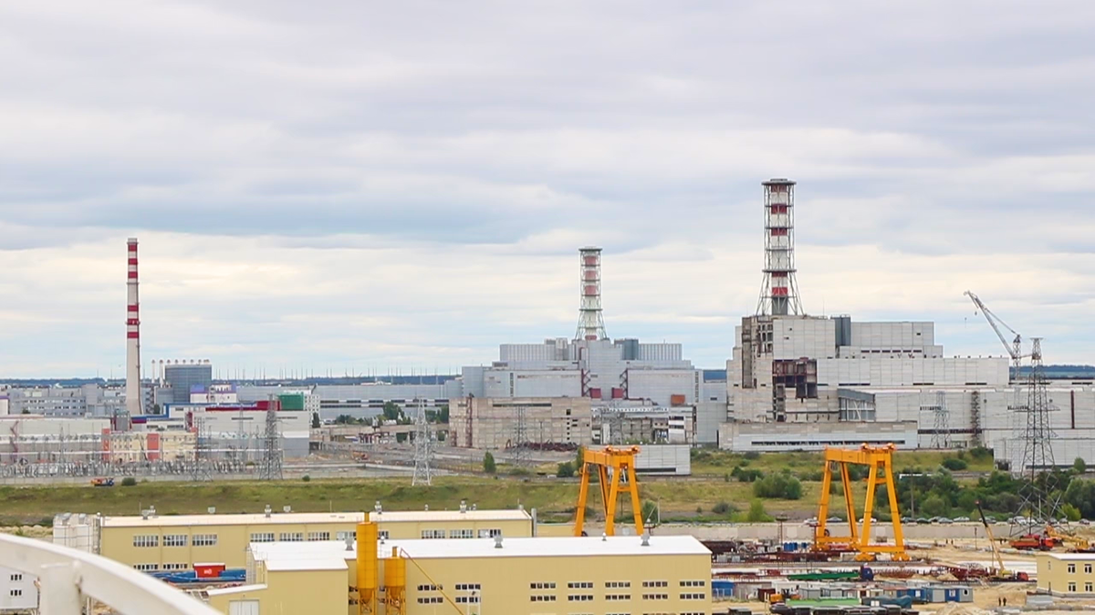 Пять реакторов РБМК на одной площадке в Курчатове (Курская область)