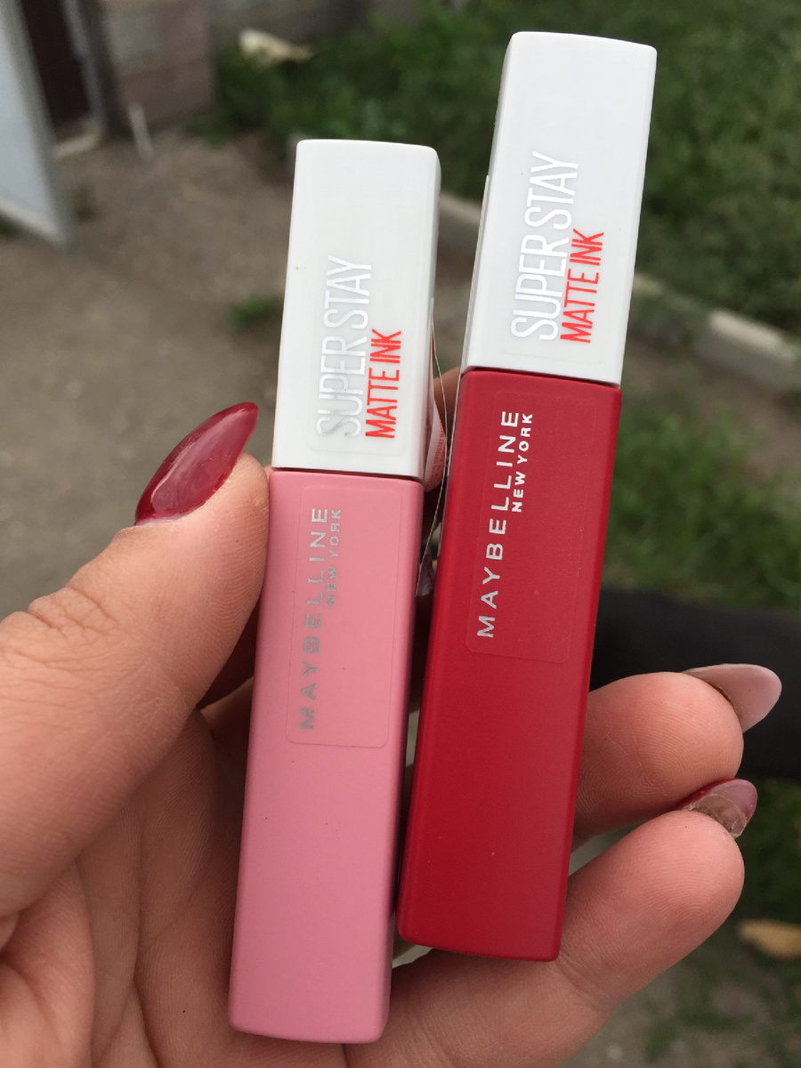 Матовые помады #20 и #10