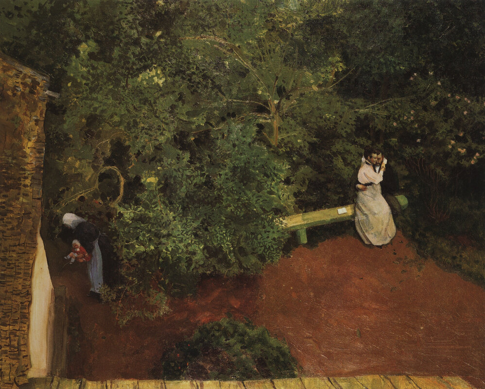 Семейное счастье. Константин Андреевич Сомов, 1890-е