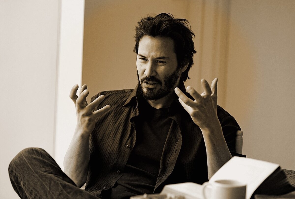 Keanu Reeves gq