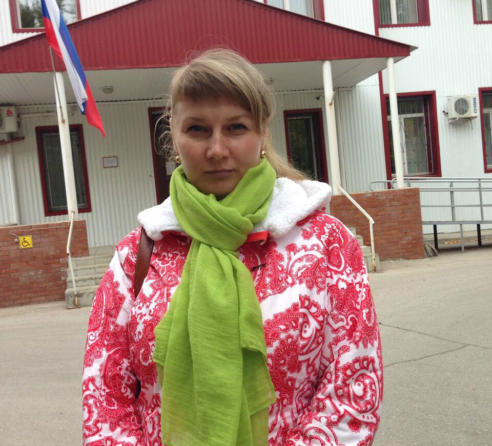 Анна Дмитриева, политпреследуемая.