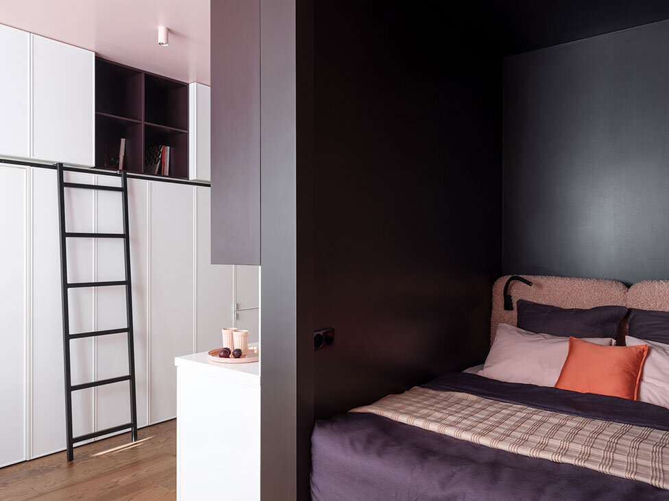 Яна и Юрий Волковы: маленькая квартира 28 кв. метров для себя