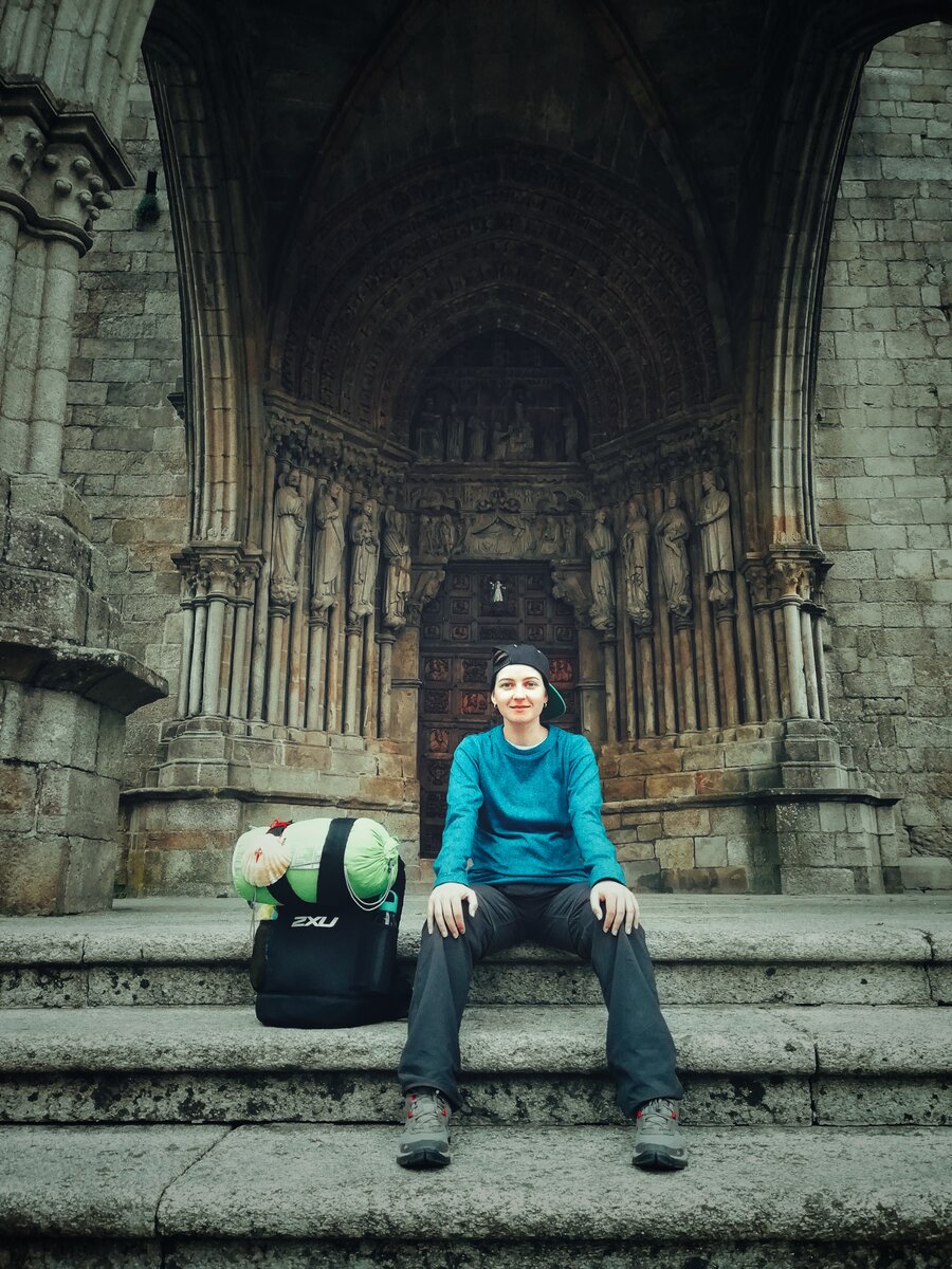 Это всё, что я взяла с собой в это пешее путешествие.