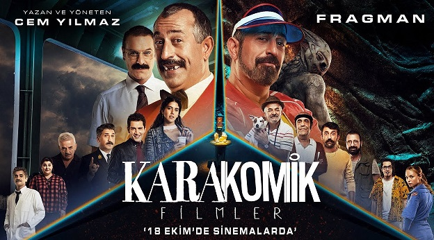 Cem Yılmaz'ın son filmleri . İki film birden aynı anda 18 Ekim'de sinemalarda. Kaçamak 2 Arada Koarakomik filmler