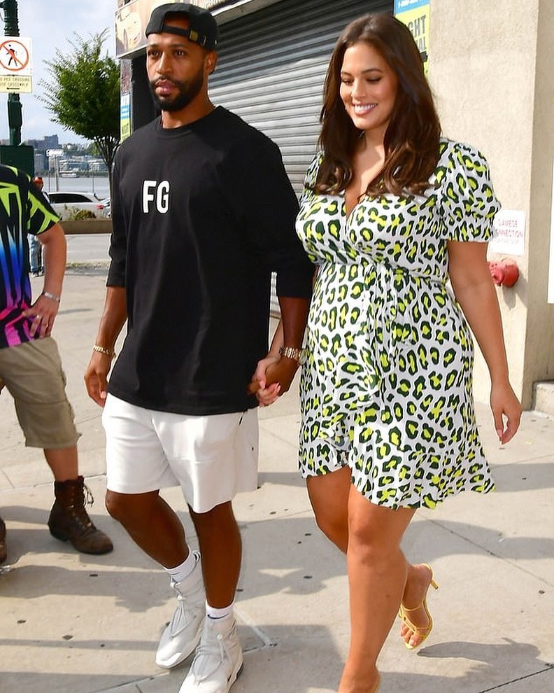 Эшли Грэм с мужем Джастином Эрвином