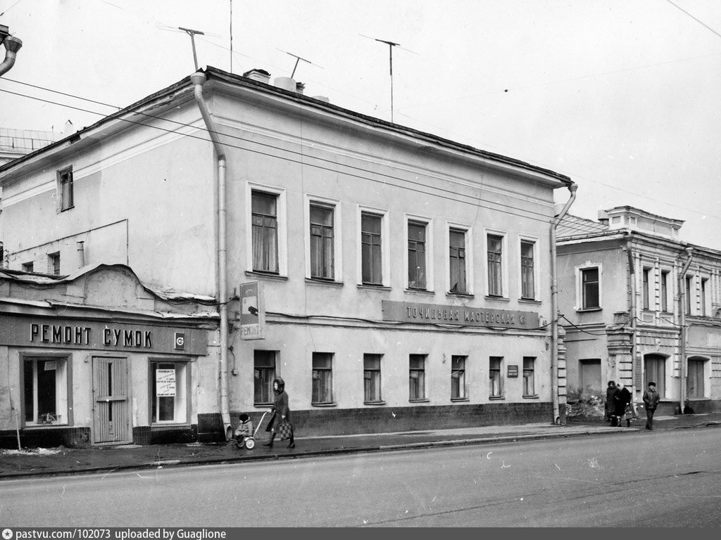 Улица Чернышевского, 45, стр. 2, 1978 - 1982 г. Источник: архив ЦИГИ