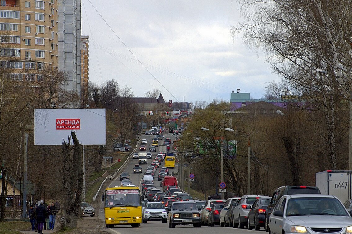 Пробка на Носовихинском шоссе