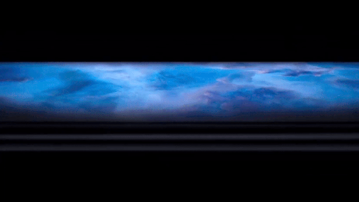 Экран занимает 180,6% площади лицевой панели.