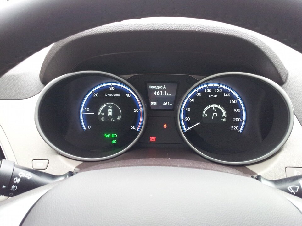 Приборка IX35. Фото из интернета