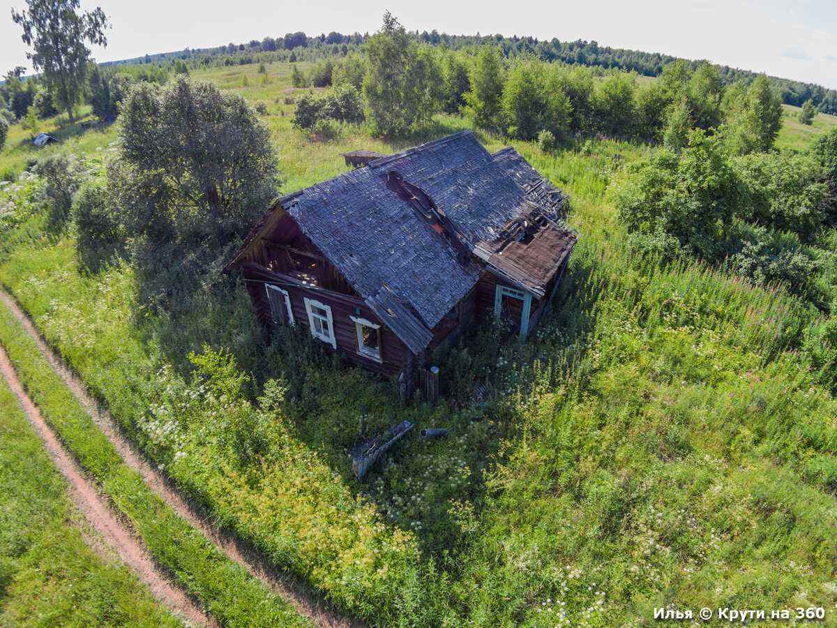Деревня Курилиха. Один из домов.