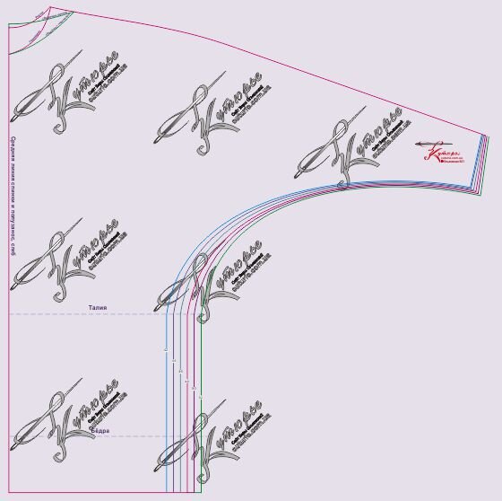 Выкройка летучая мышь