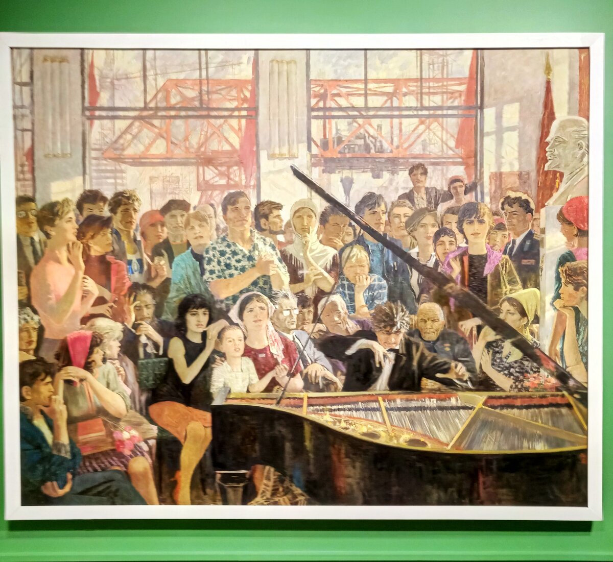 Александр Самохвалов "Аппоссионата" (Строители коммунизма), 1967