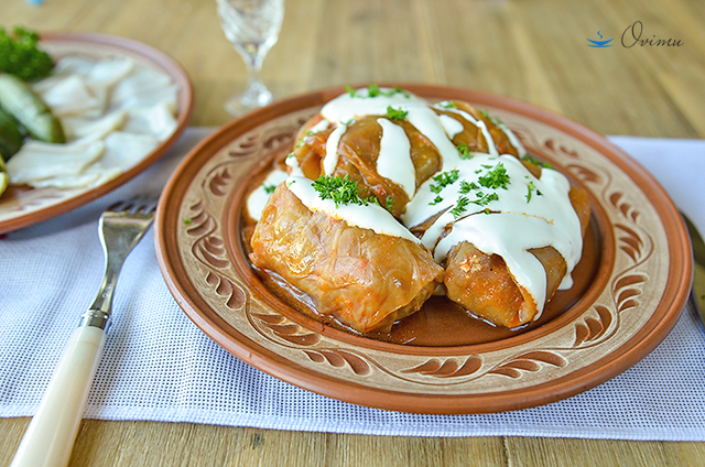 Голубцы из квашеной капусты