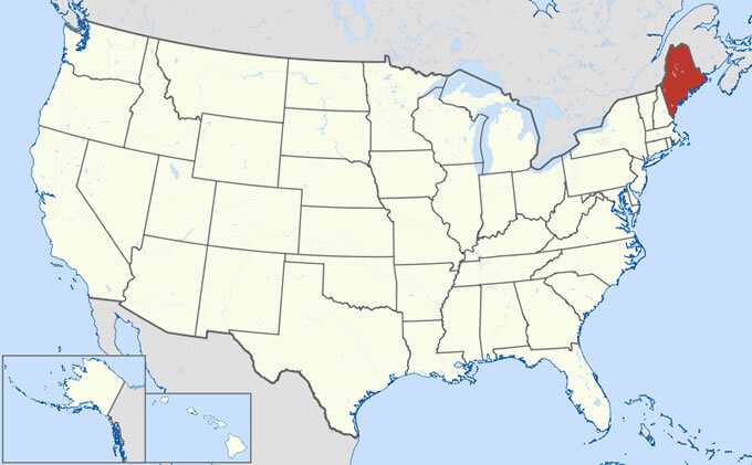 Штат Мэн, США