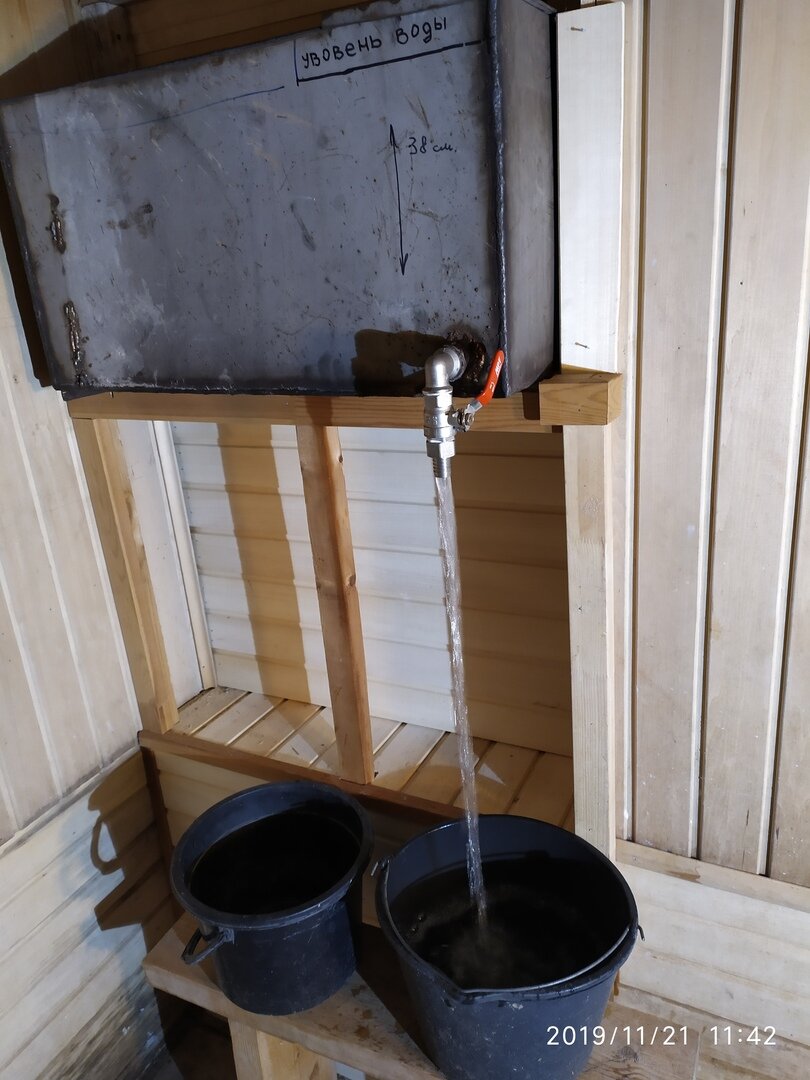 Наш новый бак на 100 литров 