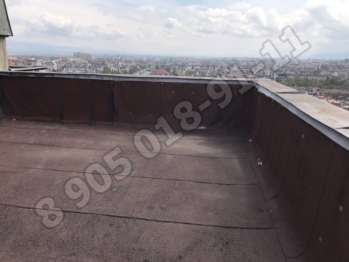 Кровля до нанесения