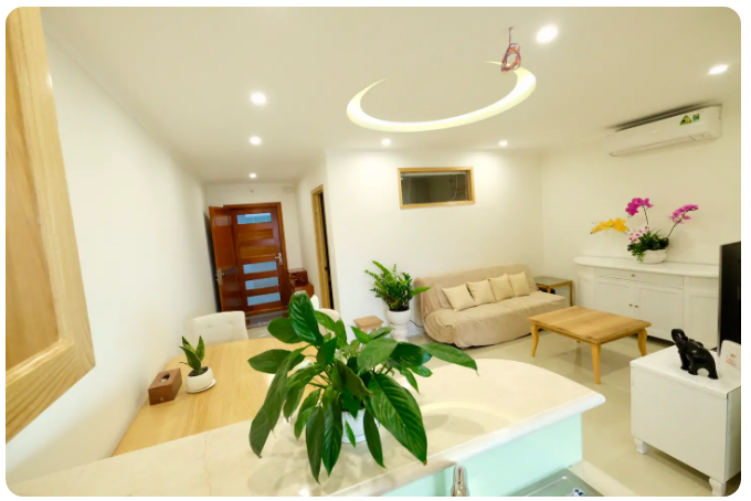 А это гостинная, со стороны фотографа - кухня