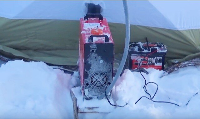 Обалденный обогреватель для зимней рыбалки и для палатки по типу 