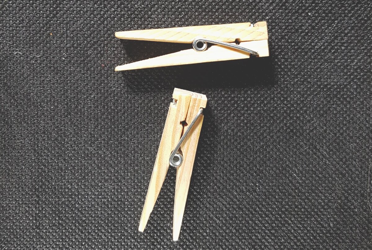 Заготовки из прищепок