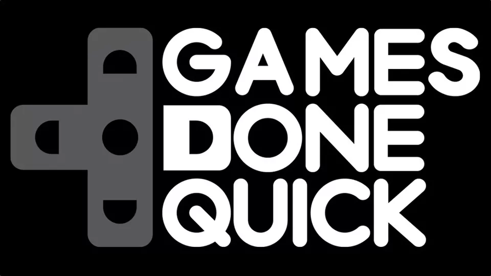 Логотип знаменитого благотворительного марафона Games Done Quick (GDQ)