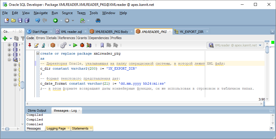 Oracle SQL Developer