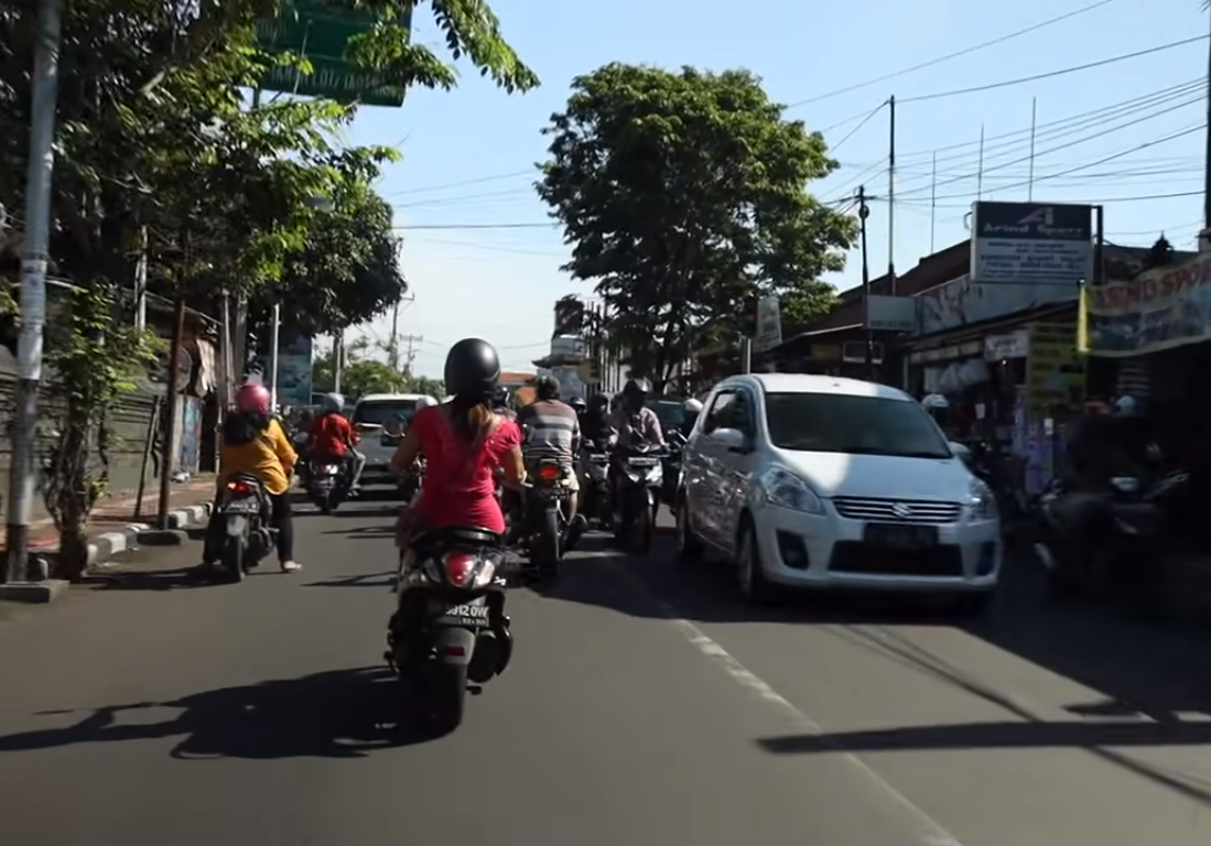 движение на Бали