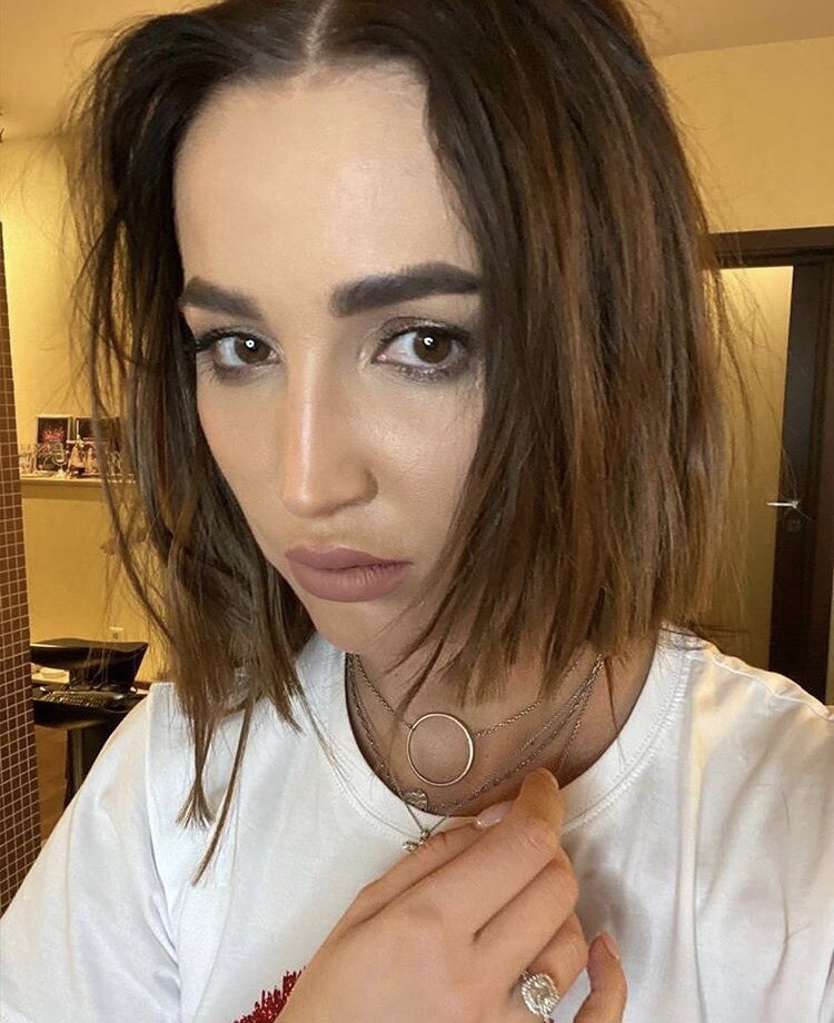 после подстрижки (фото из инстаграмма)