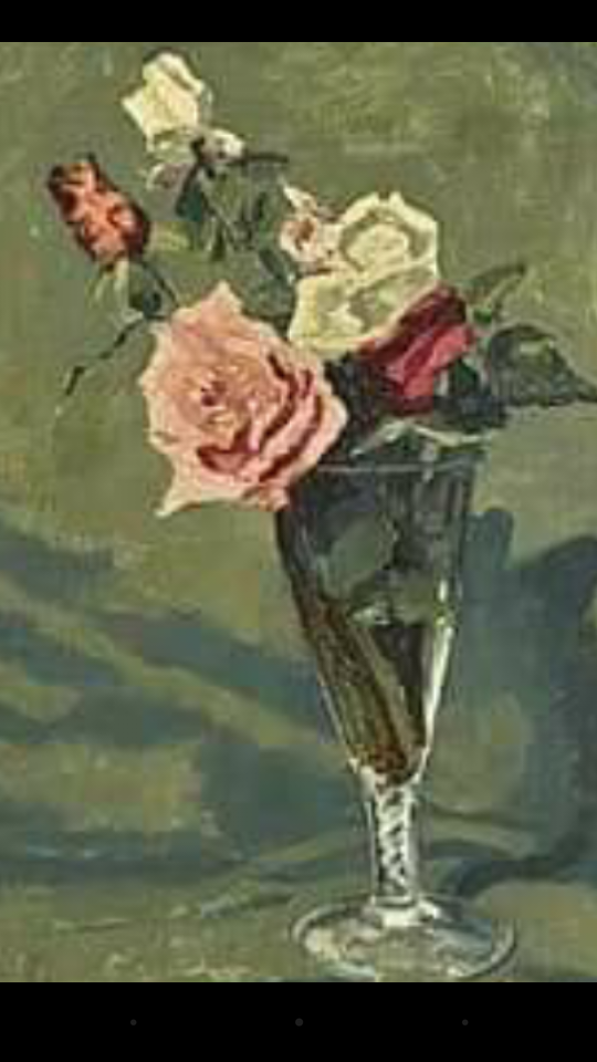 Уинстон Черчилль. Этюд роз, 1930-е. 