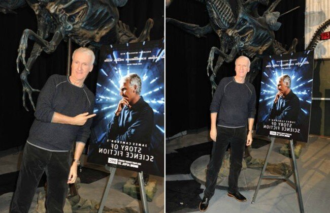 Кэмерон на презентации д/ф "Story of Science Fiction"