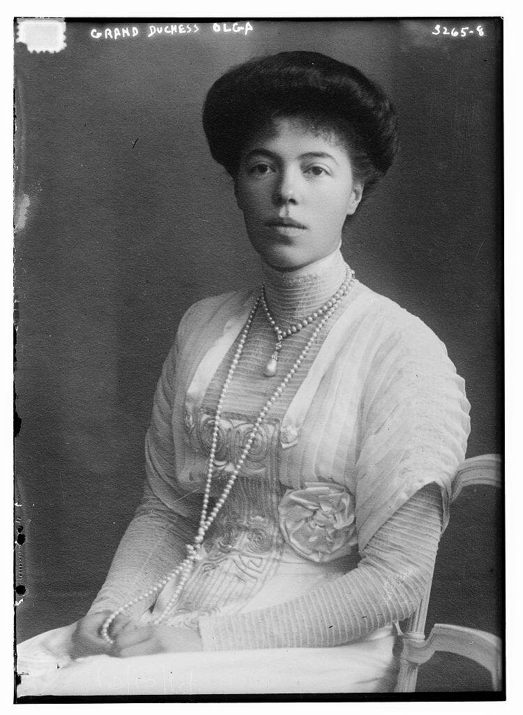 Великая Княгиня Ольга Александровна Куликовская - Романова (1882-1960).