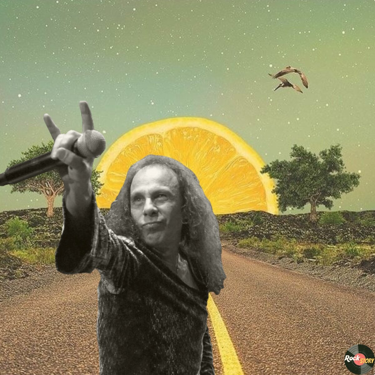 На фотографии: Ронни Джеймс Дио