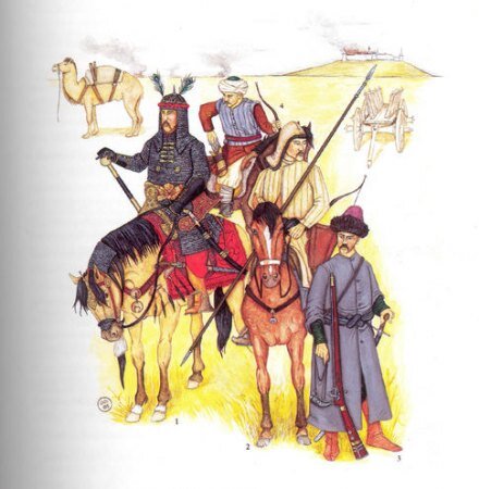 Крымско-татарские воины