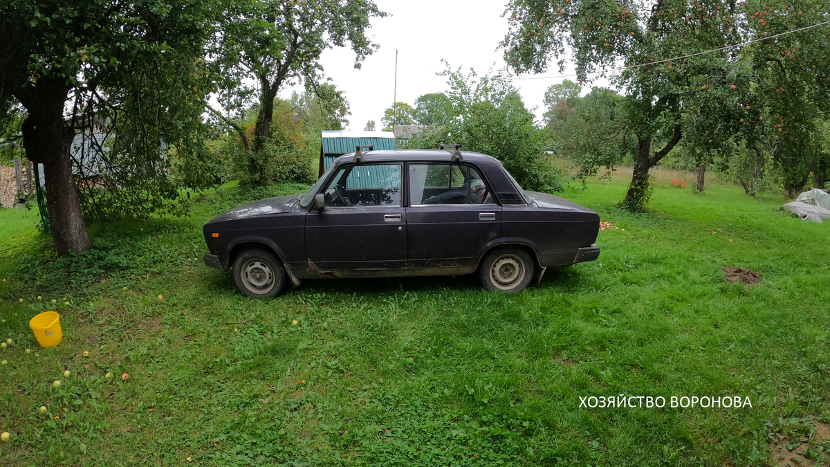 Фото. Хозяйство Воронова. Автомобиль 2007 г. выпуска