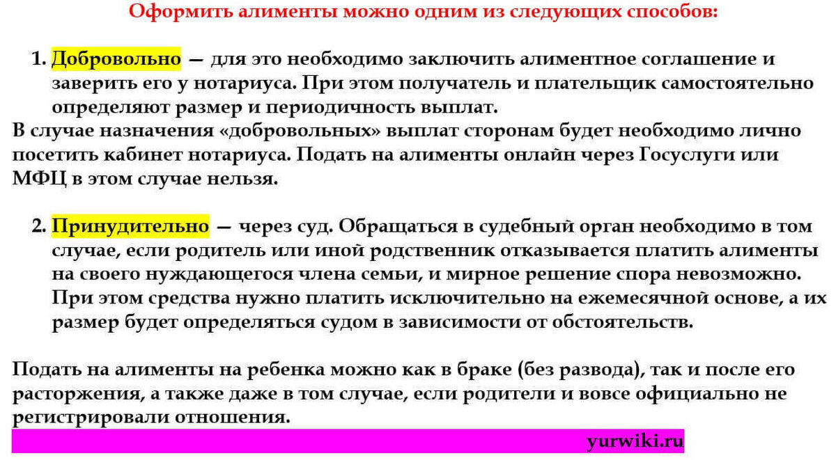 Как подать заявление на алименты в России, порядок действия, скачать  образец | Юрвики. ру | Дзен